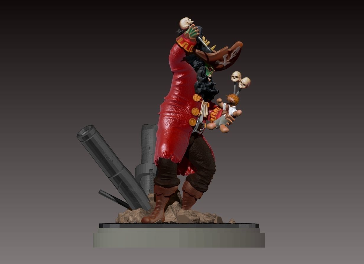 LeChuck from Monkey Island 2 3D print model_5