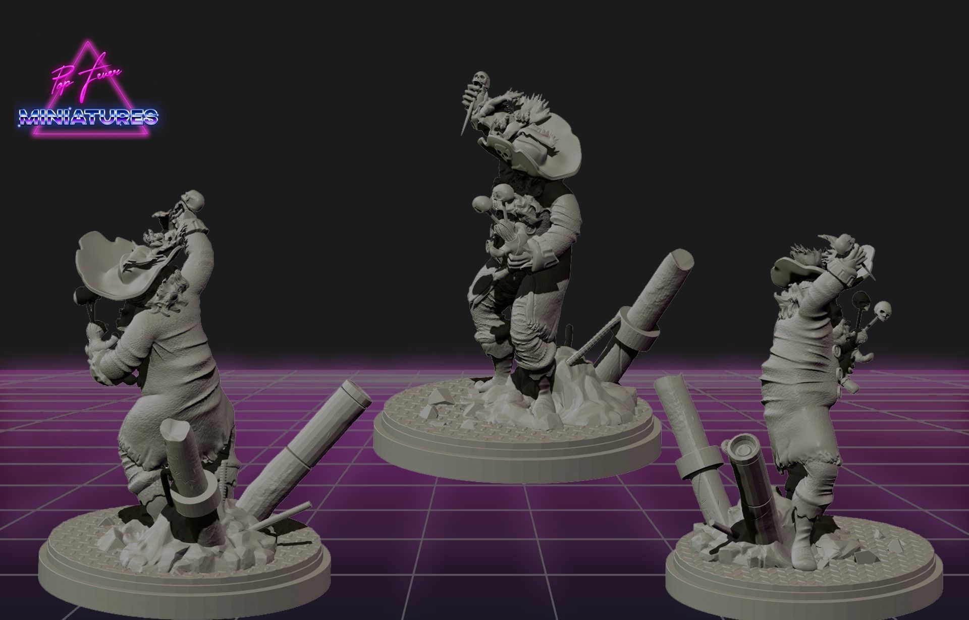 LeChuck from Monkey Island 2 3D print model_1
