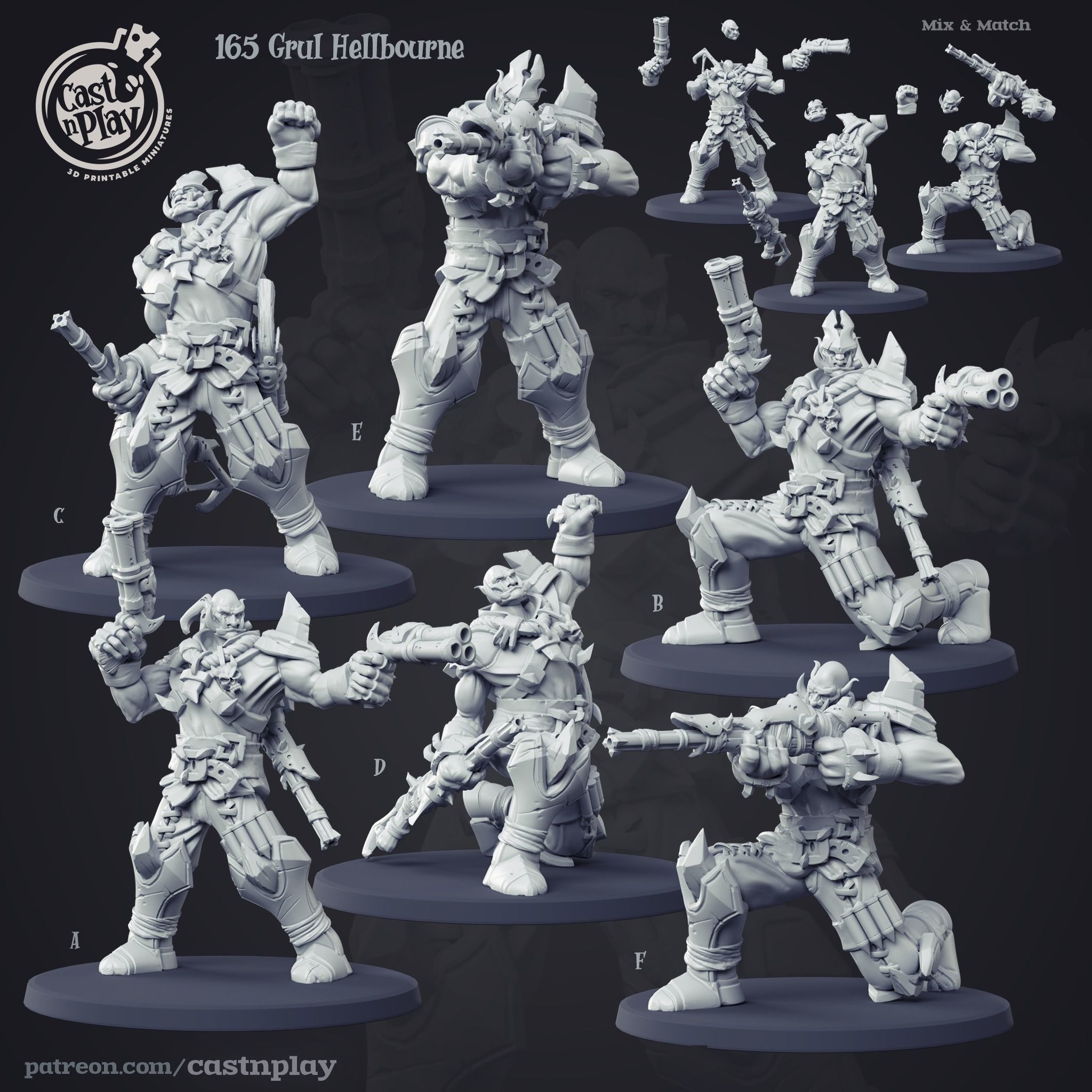Demon Hunters 3D Printing Collection 3D print model_12
