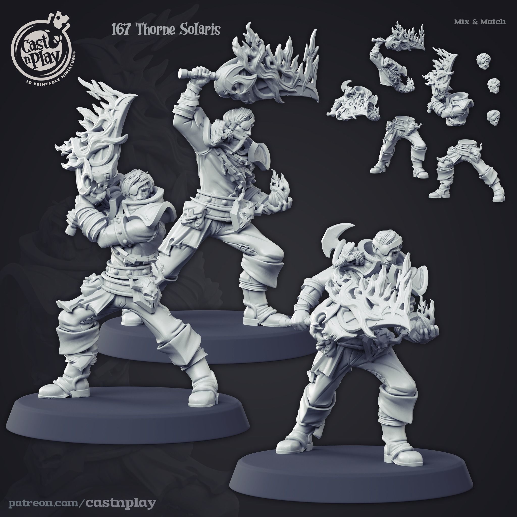 Demon Hunters 3D Printing Collection 3D print model_3