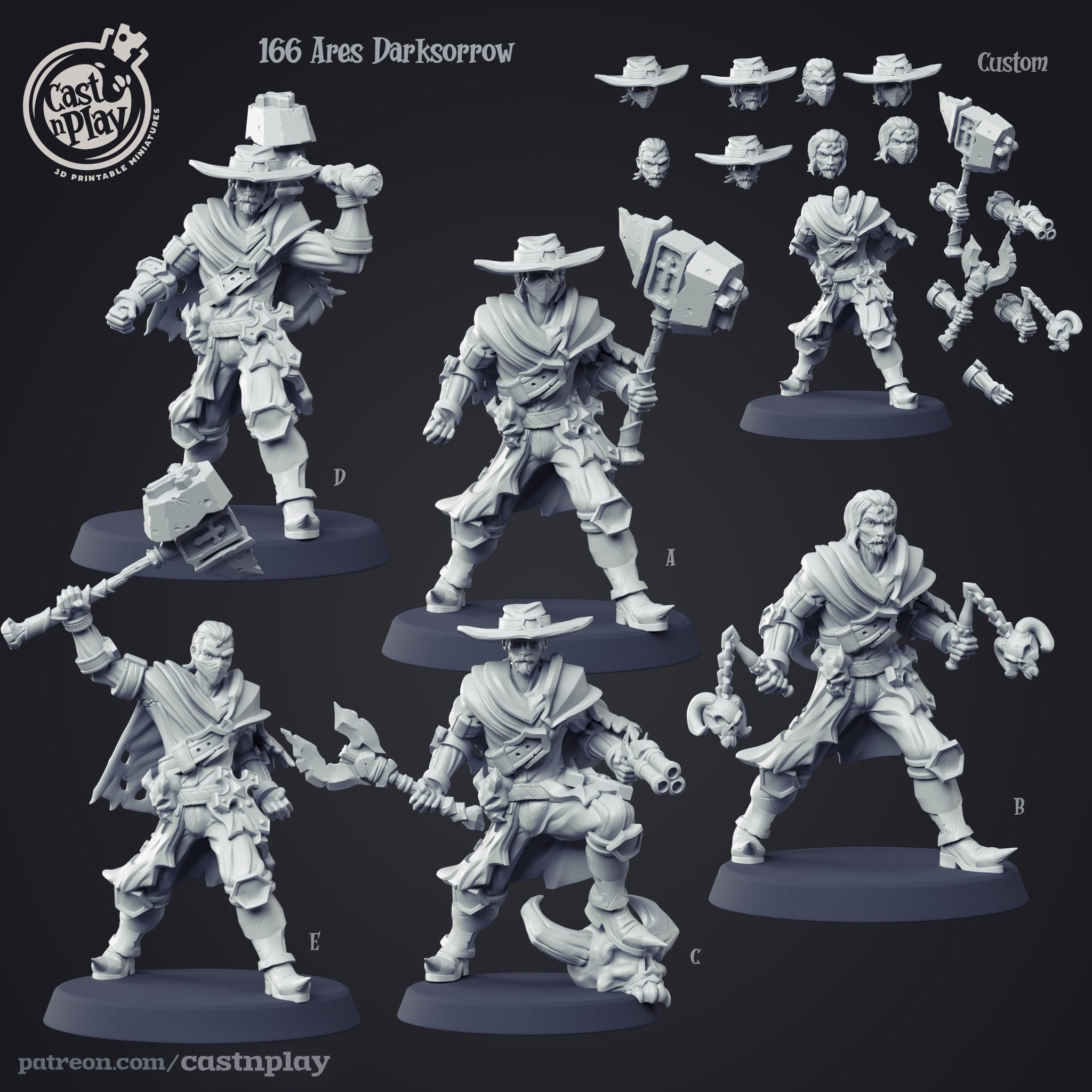 Demon Hunters 3D Printing Collection 3D print model_4