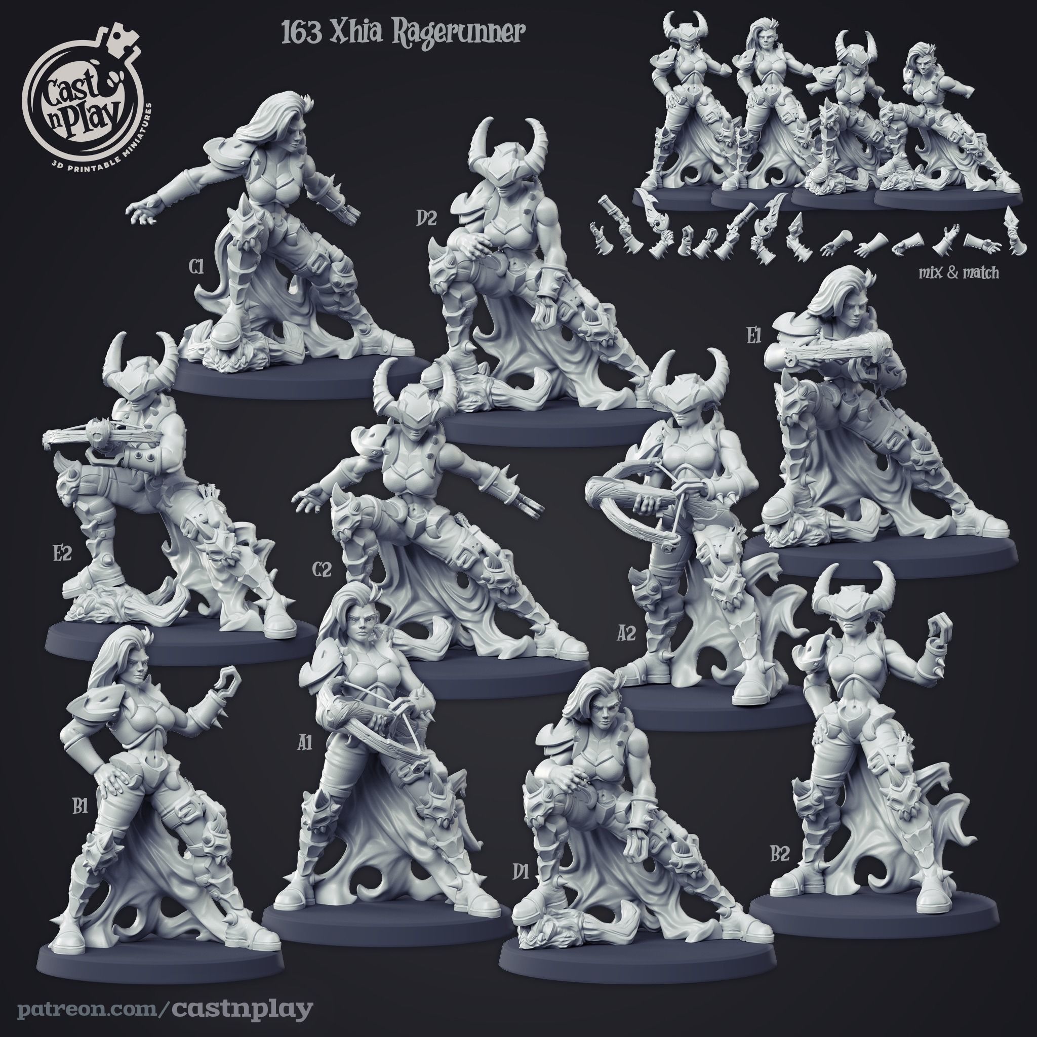 Demon Hunters 3D Printing Collection 3D print model_7