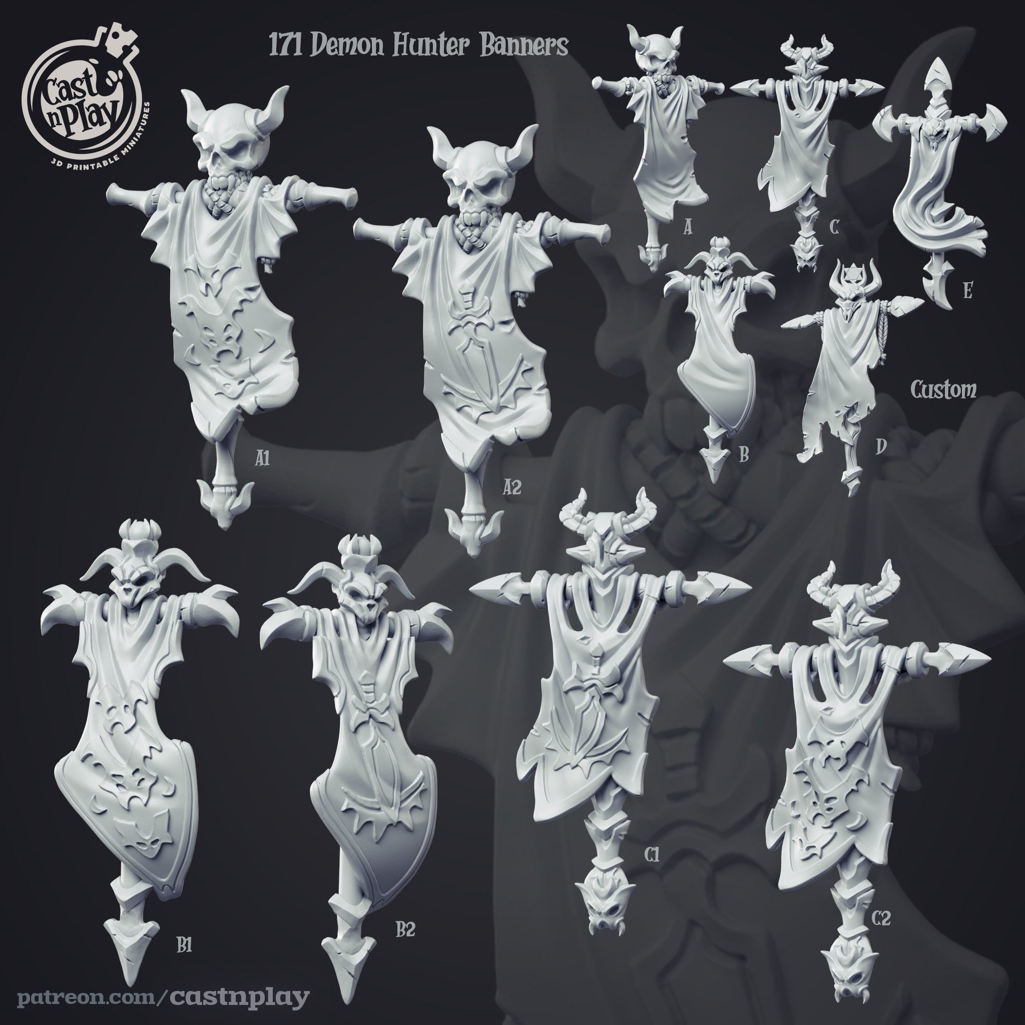 Demon Hunters 3D Printing Collection 3D print model_9