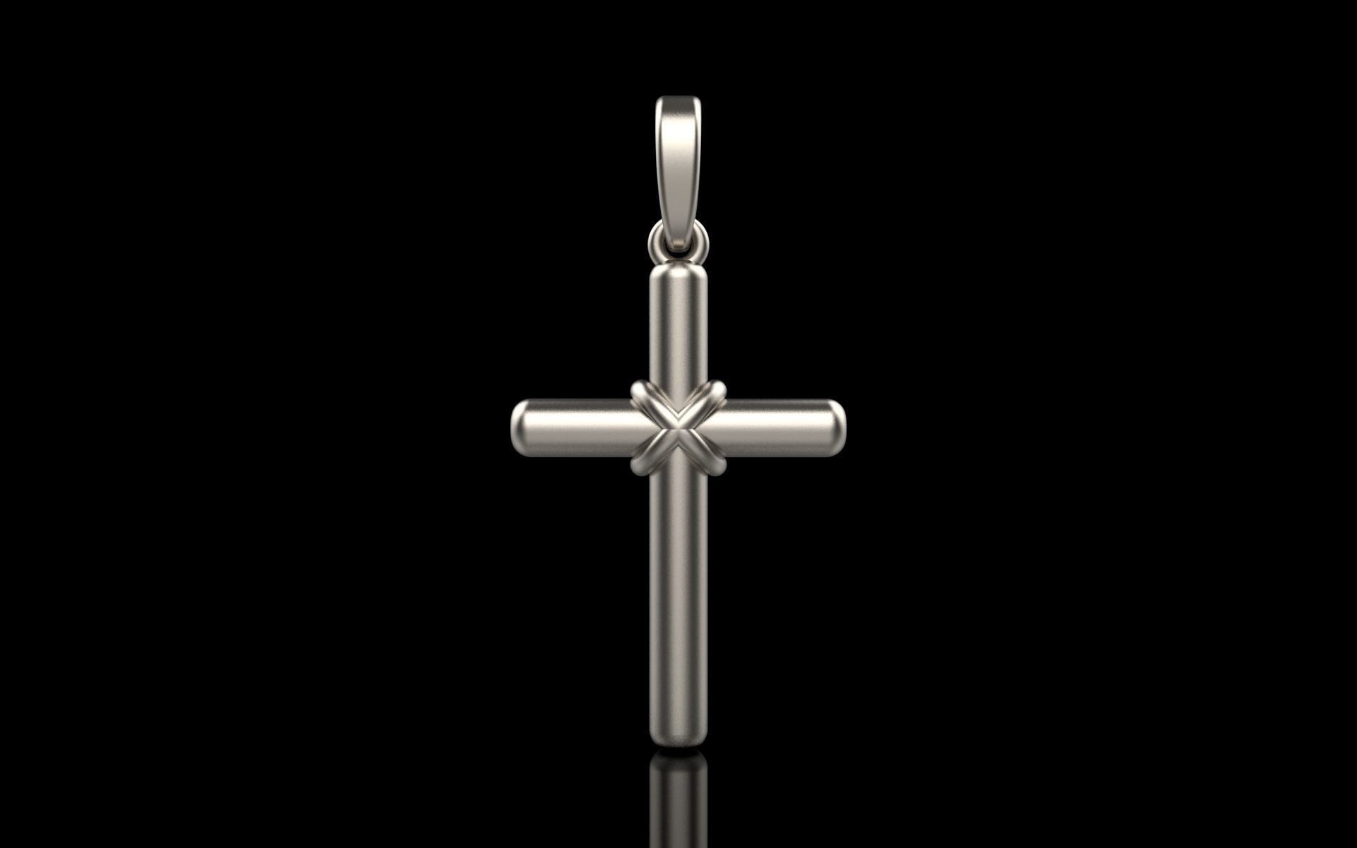 Cylindrical cross model 522 3D print model_10