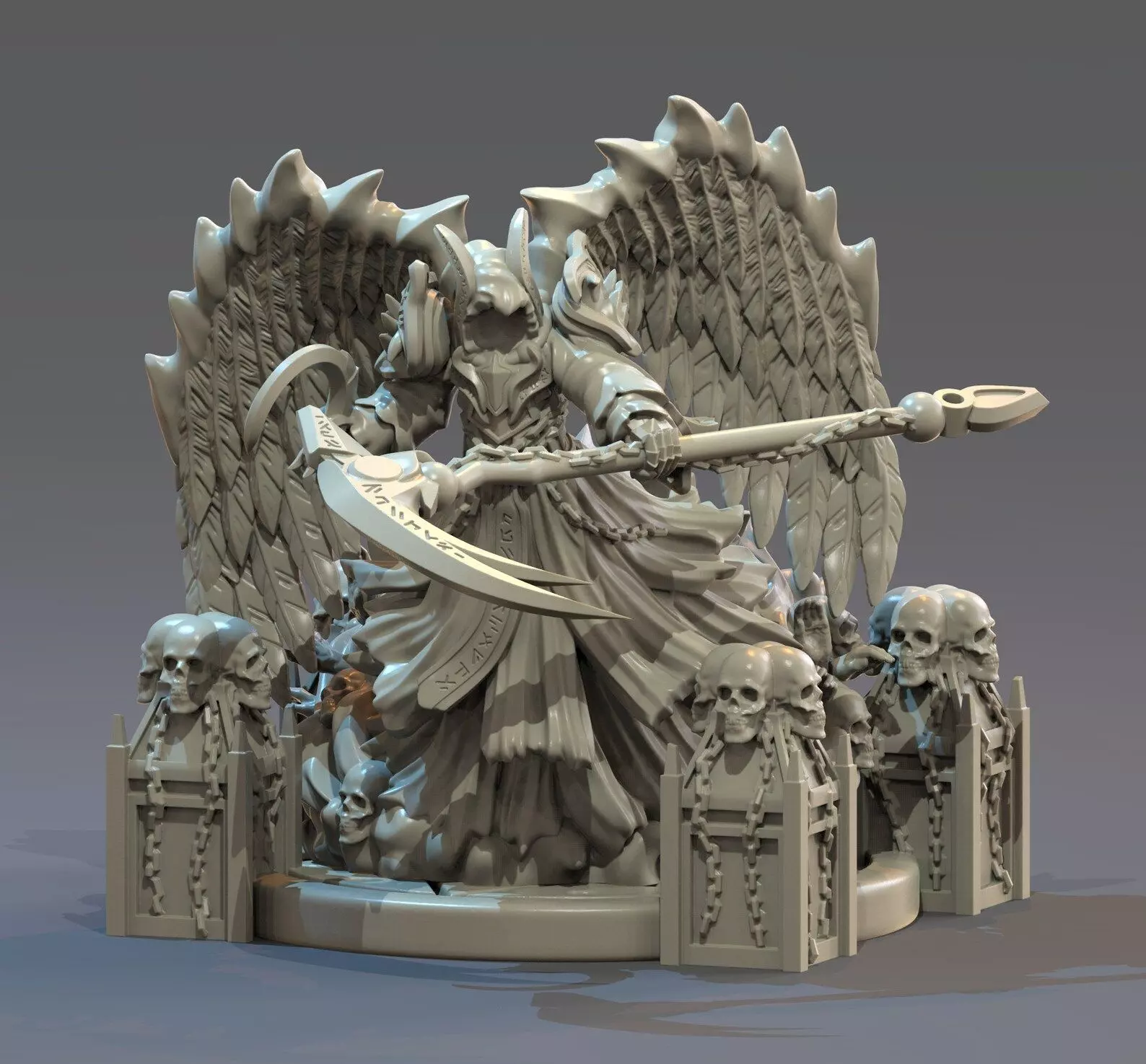 Azrael 3D Printing Creation 3D print model