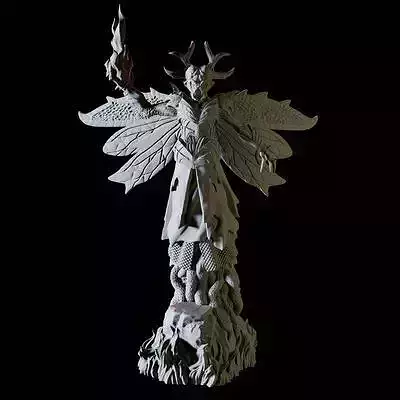 Beelzebub 3D Printed Sculpture 3D print model
