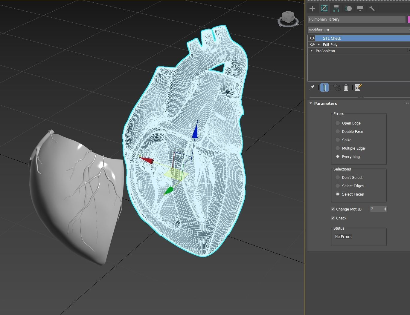 Inside Heart Anatomy - Printable 3D print model_6