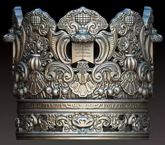 Torah crown  3D print model