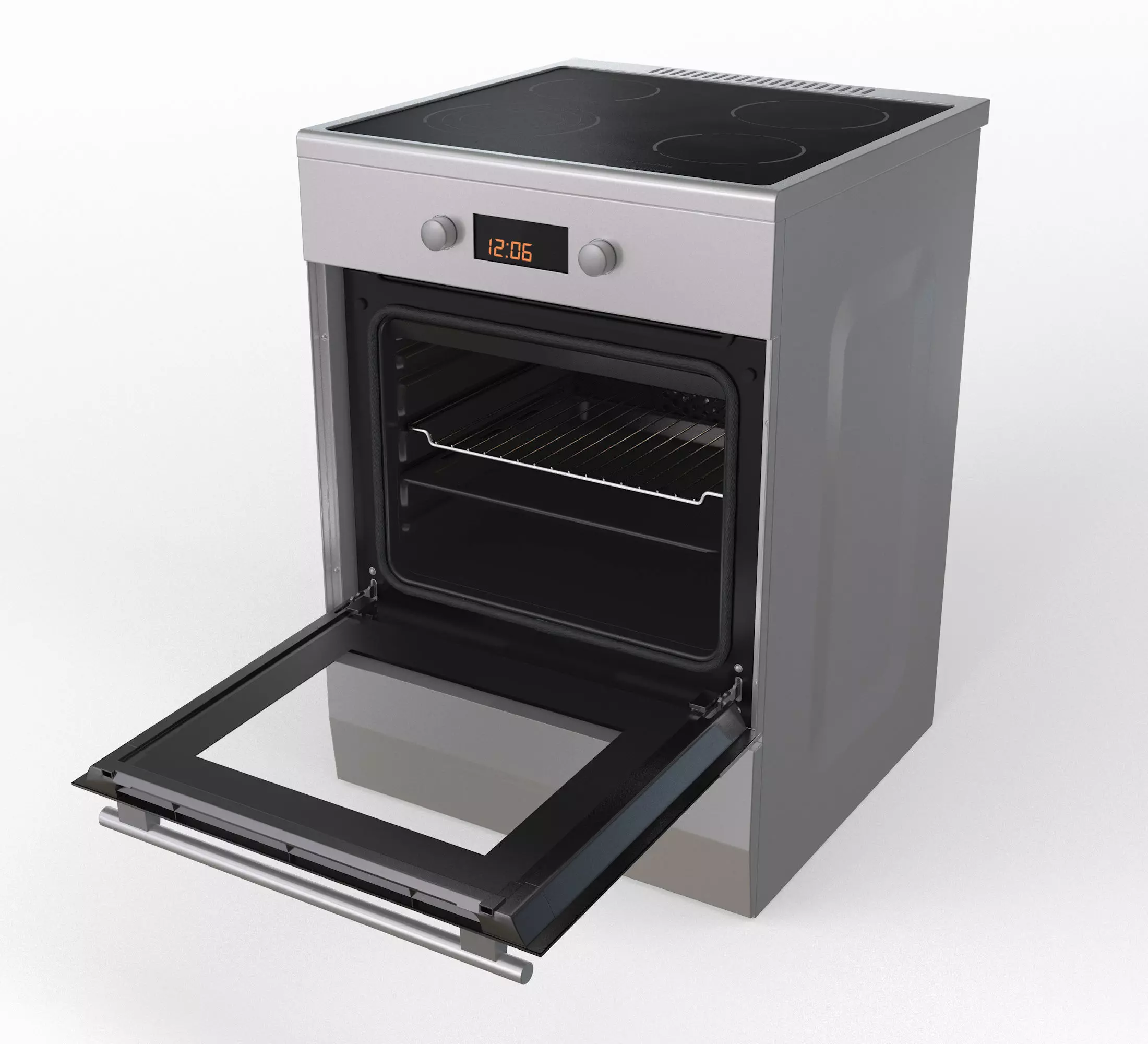 Electric Stove 3D model_0