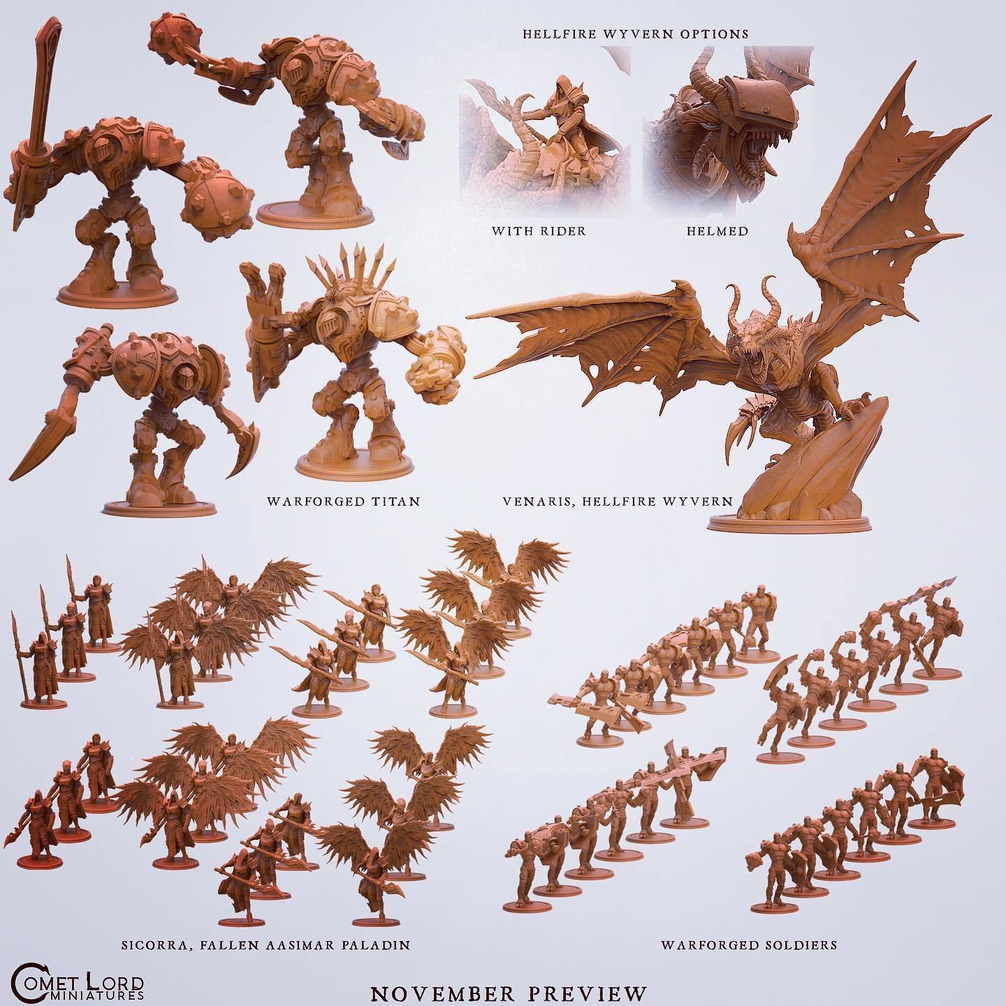 Comet Lord 3D Printed Artwork 3D print model_4