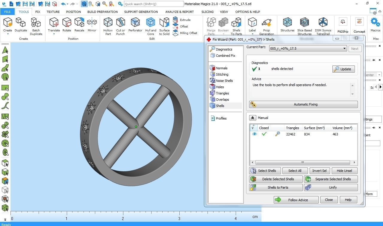 Rings constellations 3D print model_25
