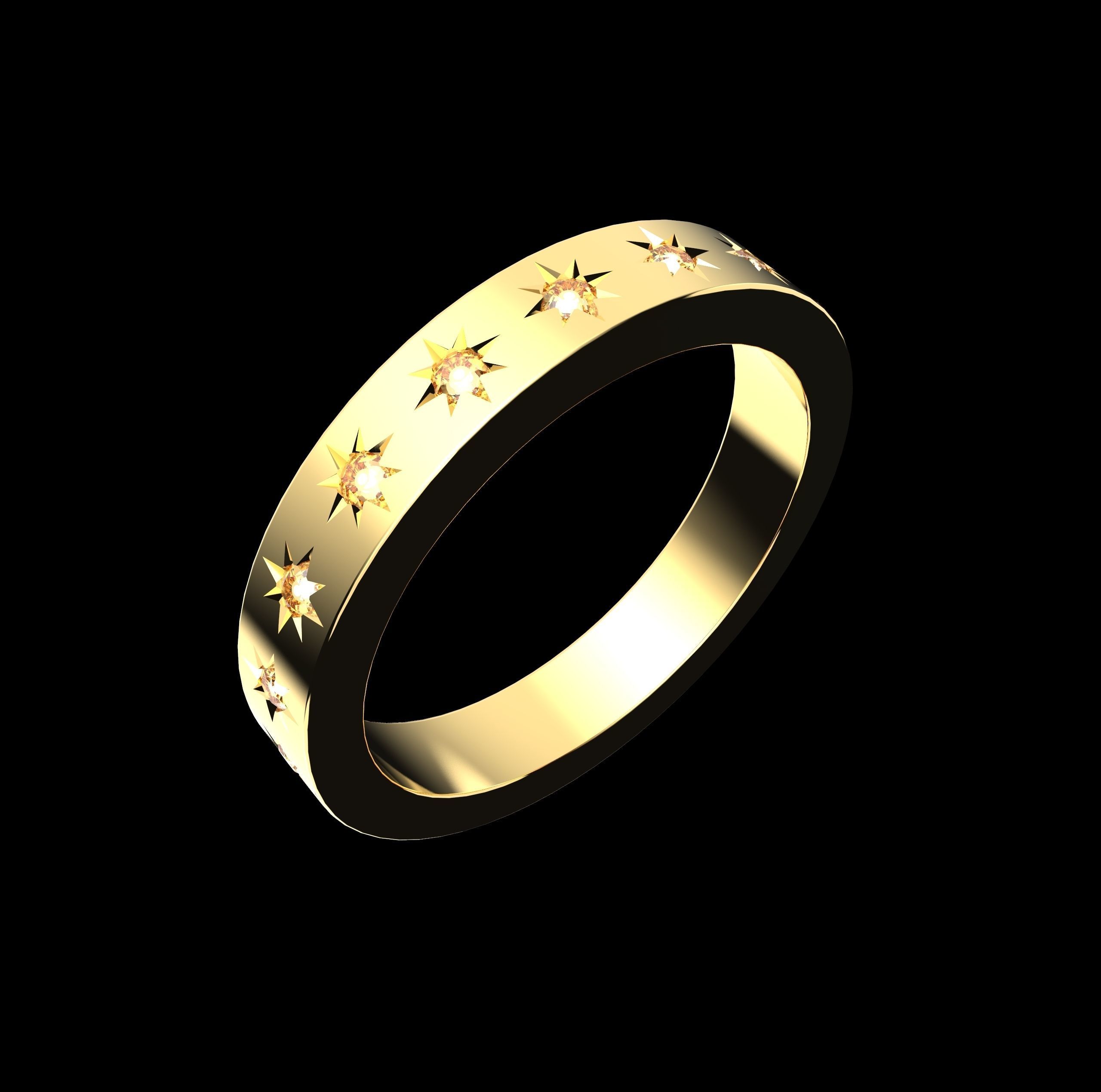 Rings constellations 3D print model_6
