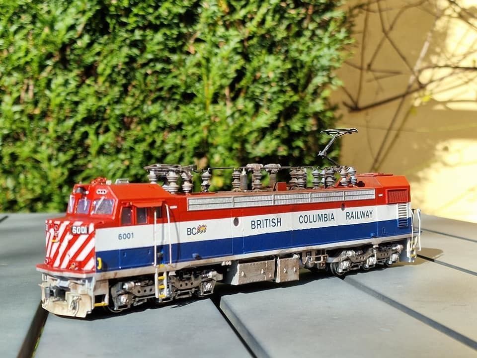 HO Scale BC Rail GF6C 3D model 3D printable CGTrader
