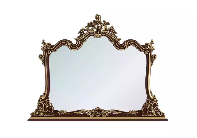 Baroque Carved Mirror