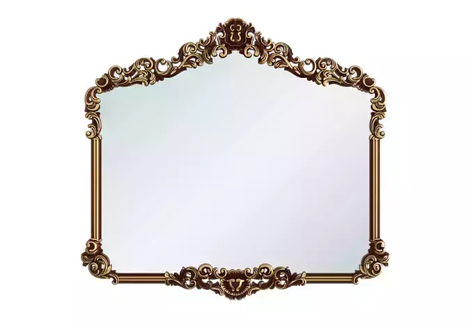 Royal Carved Mirror