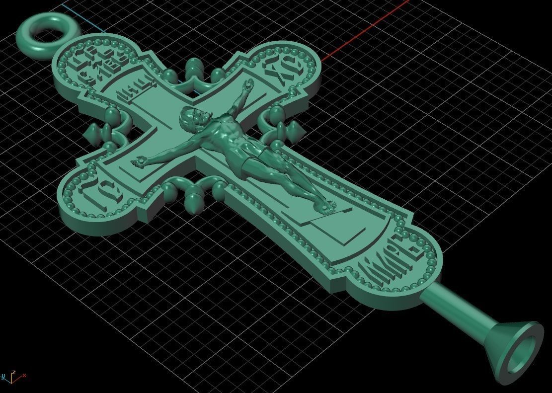Krest cross 10 3D print model_5