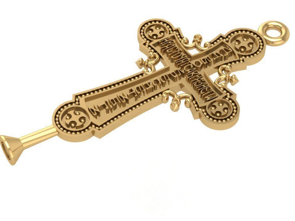 Krest cross 10 3D print model_10