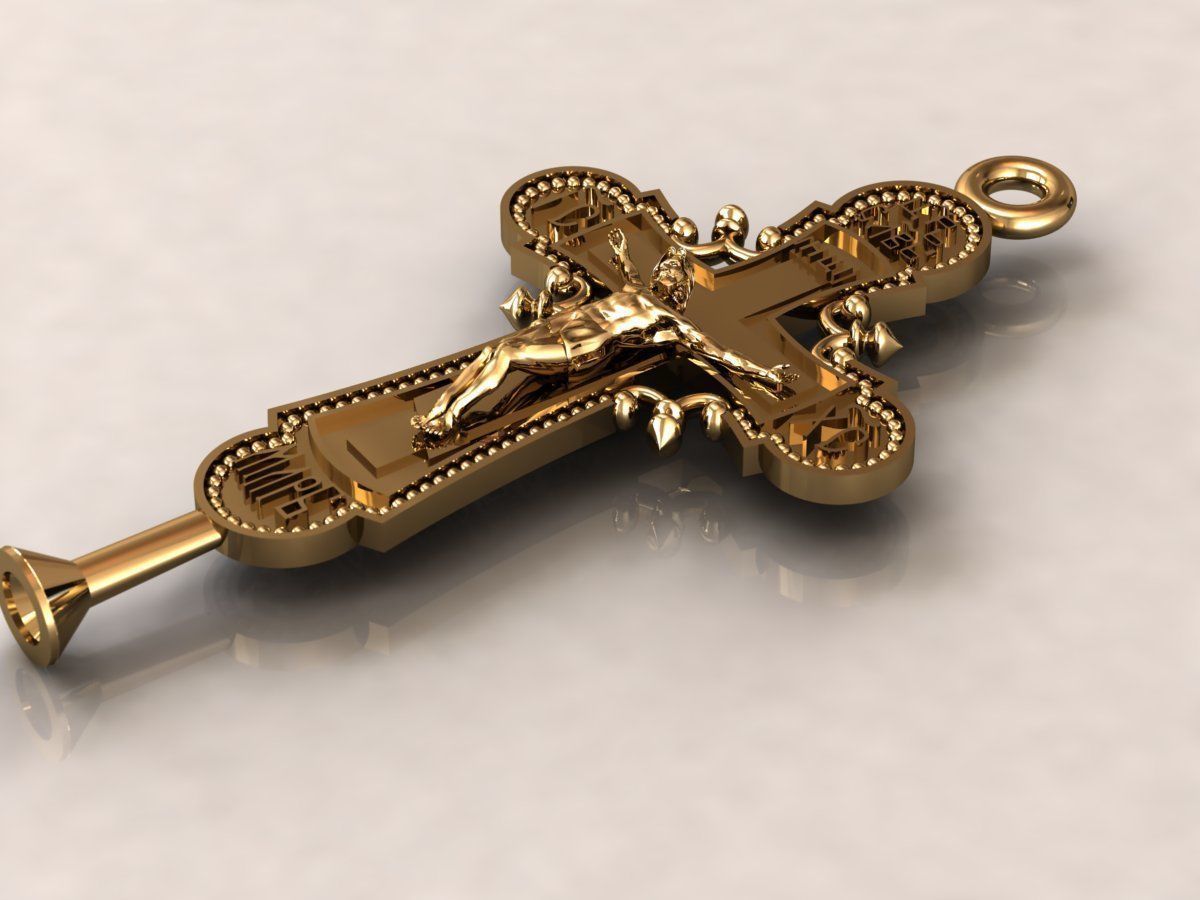 Krest cross 10 3D print model_2