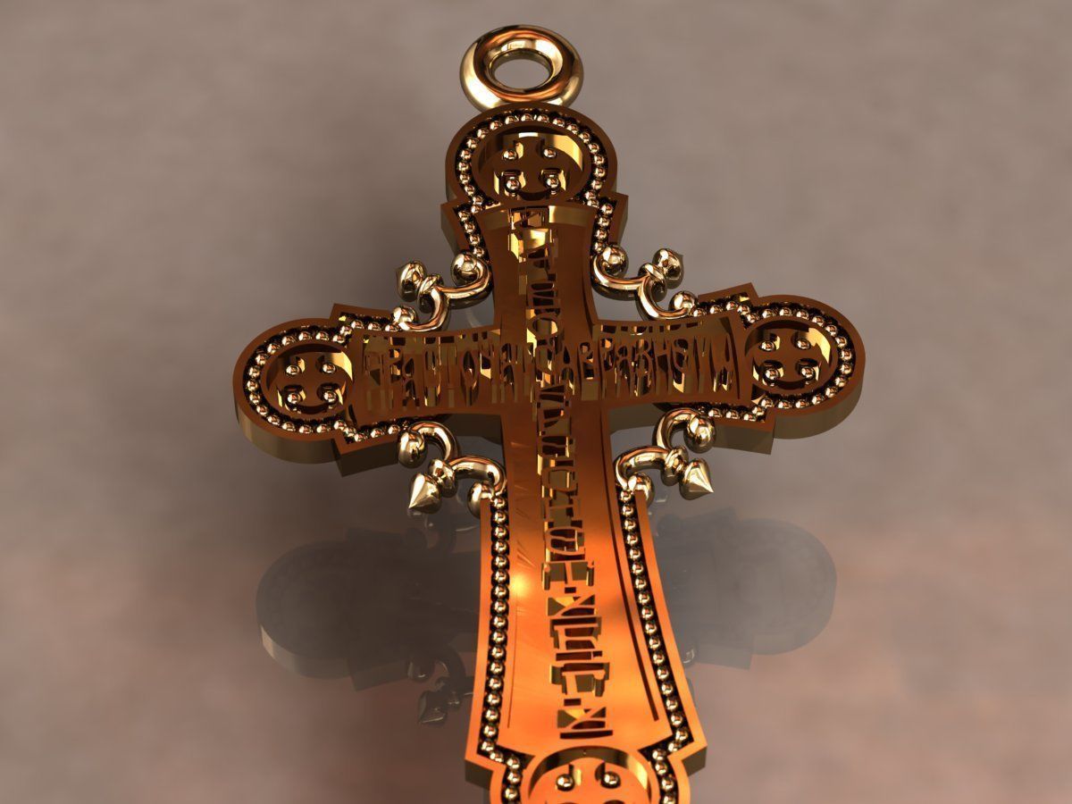 Krest cross 10 3D print model_6