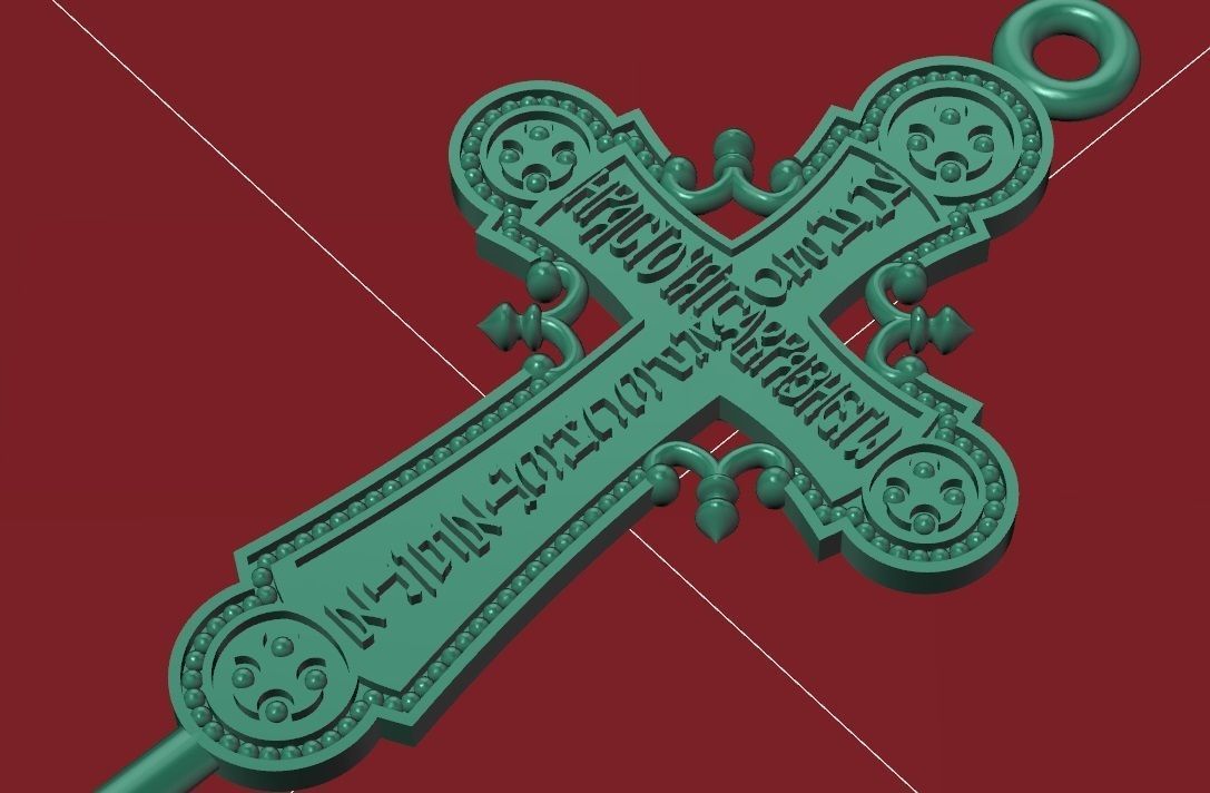 Krest cross 10 3D print model_7