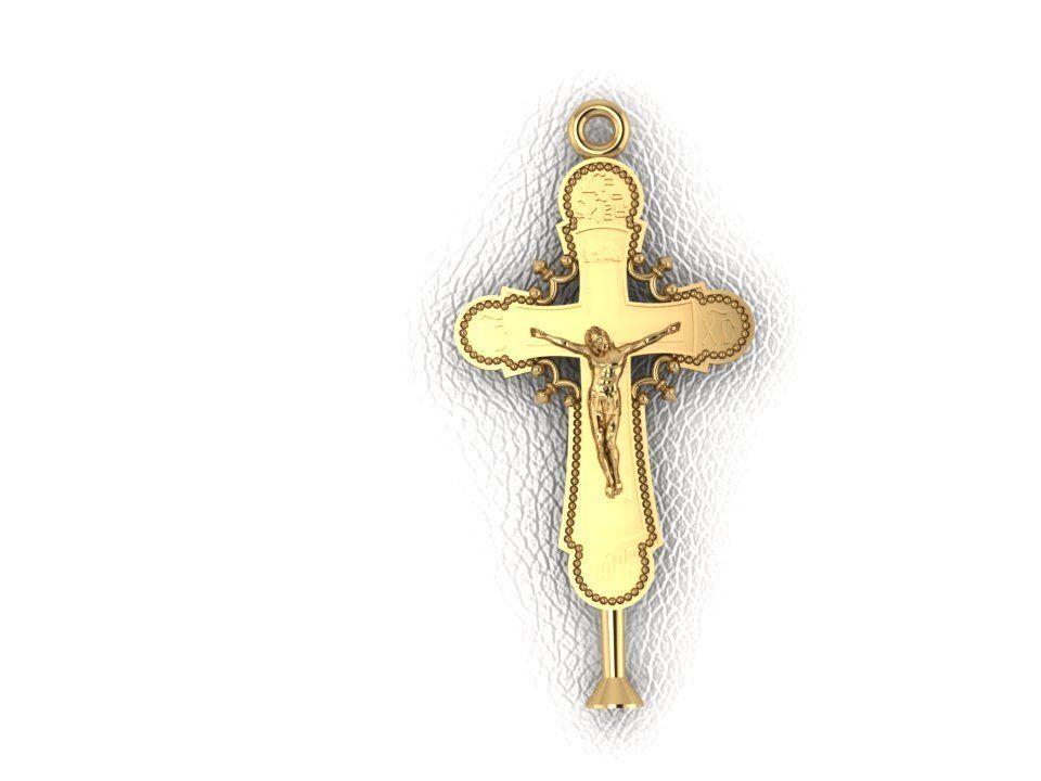 Krest cross 10 3D print model_8