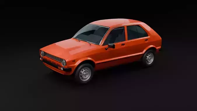 Daihatsu Charade 1977 3D model