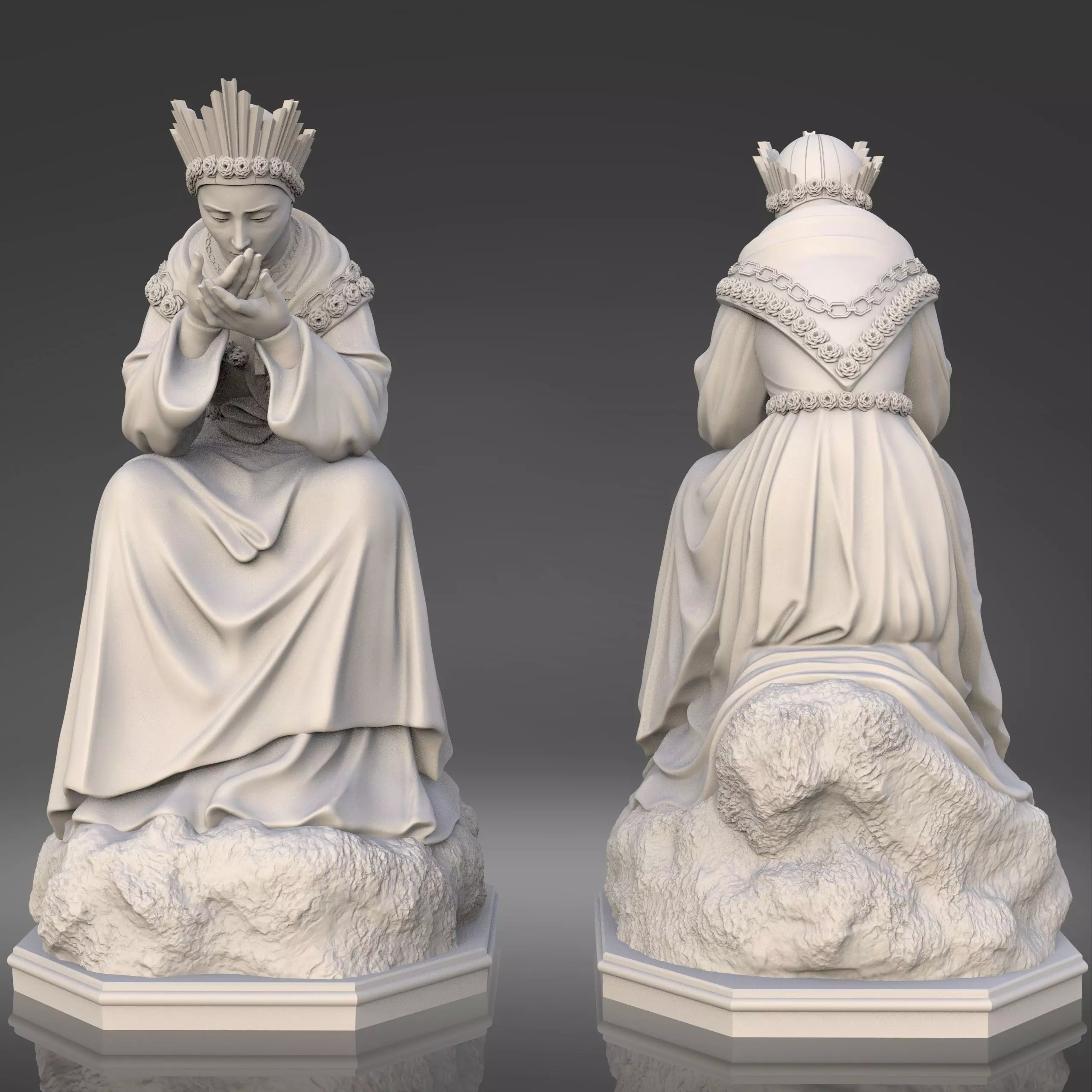 La Salette 3D print model_0