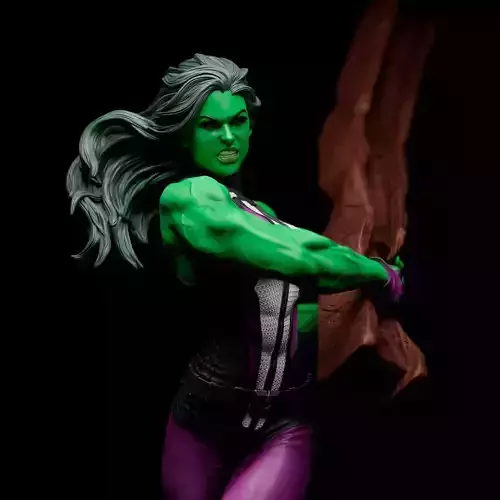 She hulk statue