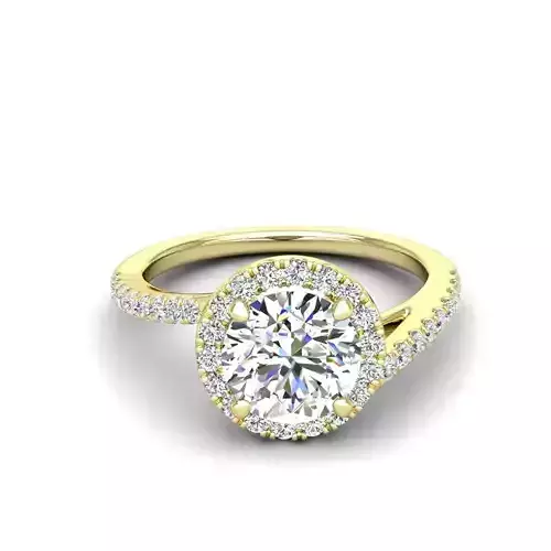 Engagement ring Vanessa round