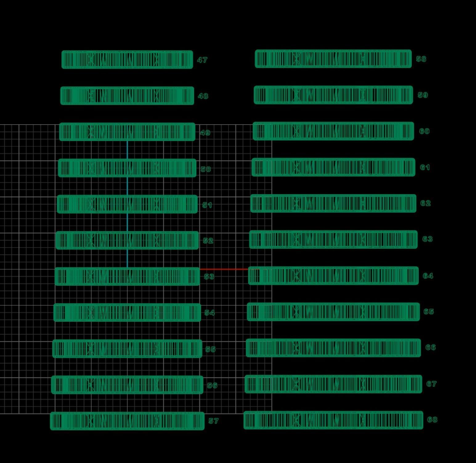 Set of 22 embracing or completing wedding bands  3D print model_6
