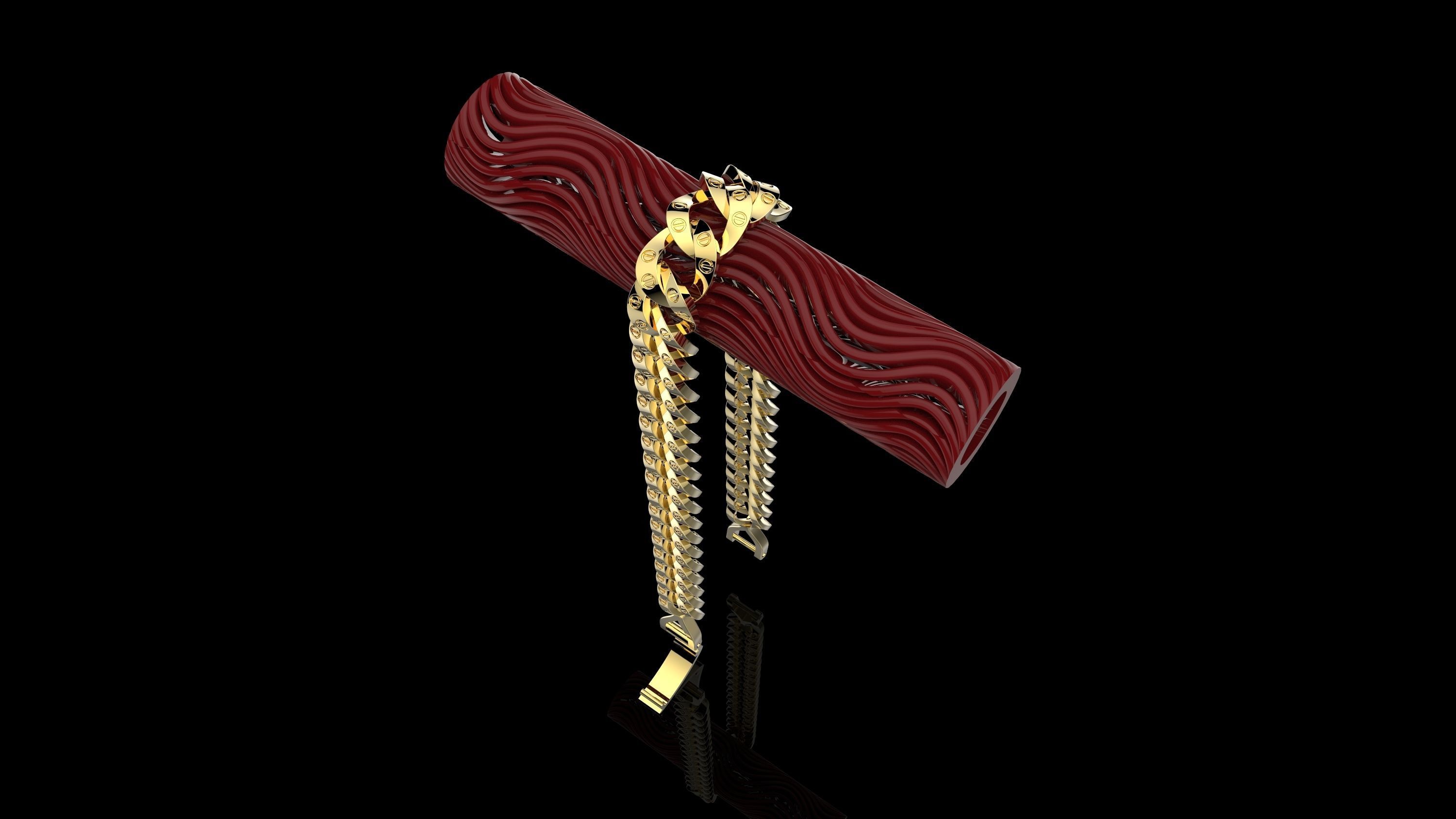 BRACELETS CUBCART 3D print model_4