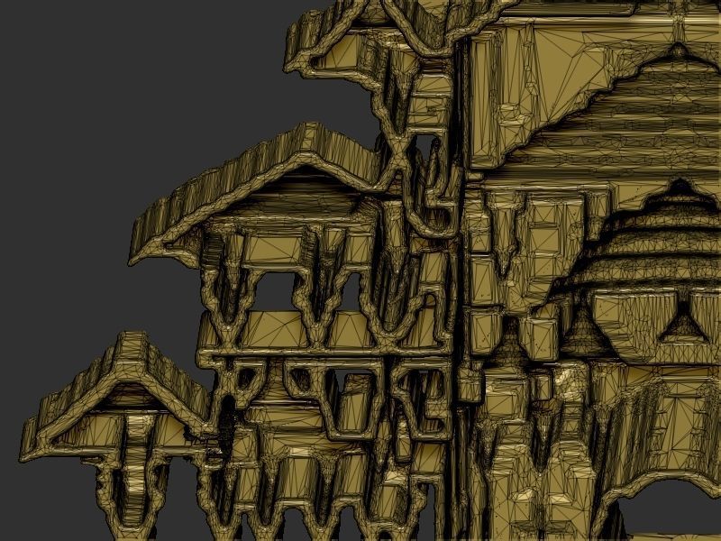 Ram Mandir  3D print model_24