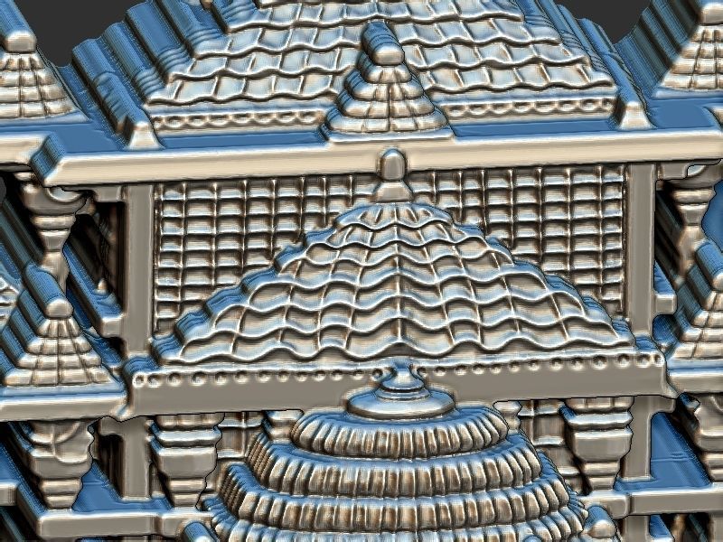 Ram Mandir  3D print model_15