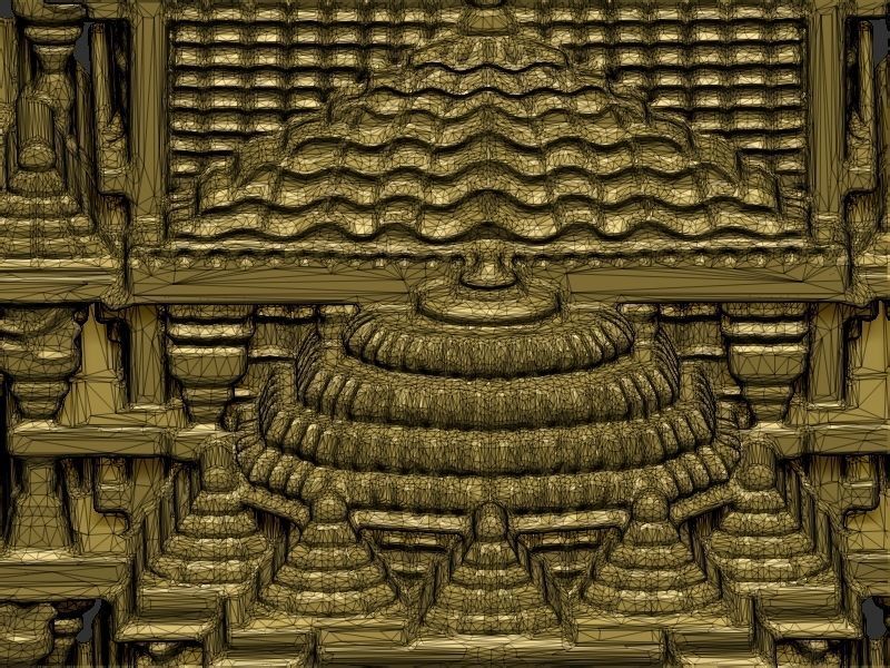 Ram Mandir  3D print model_21