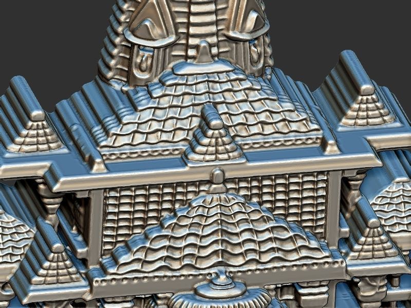 Ram Mandir  3D print model_17