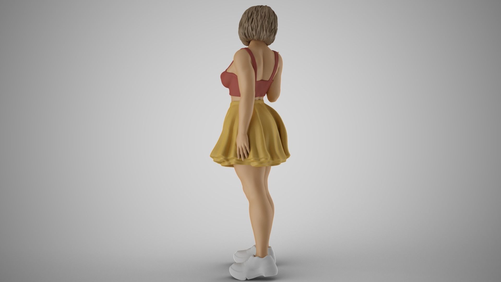 City Girl 4 3D print model_9