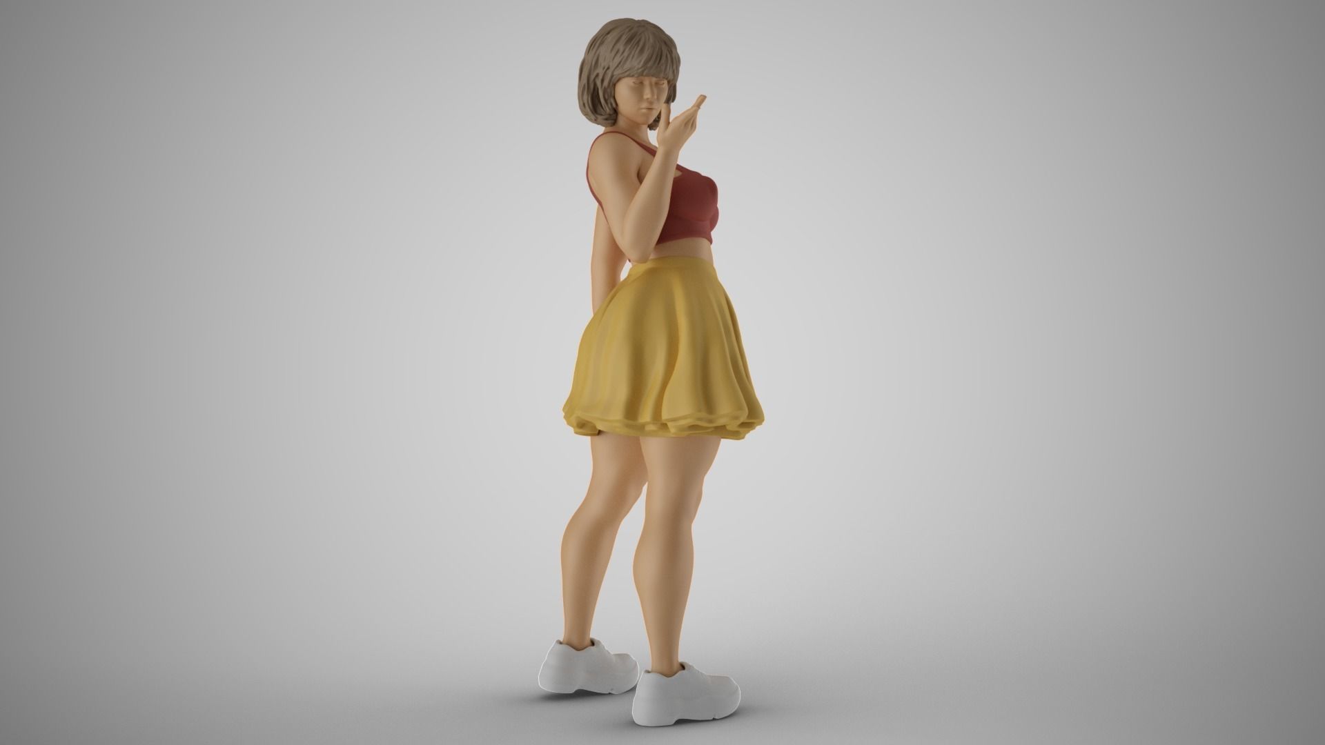 City Girl 4 3D print model_6