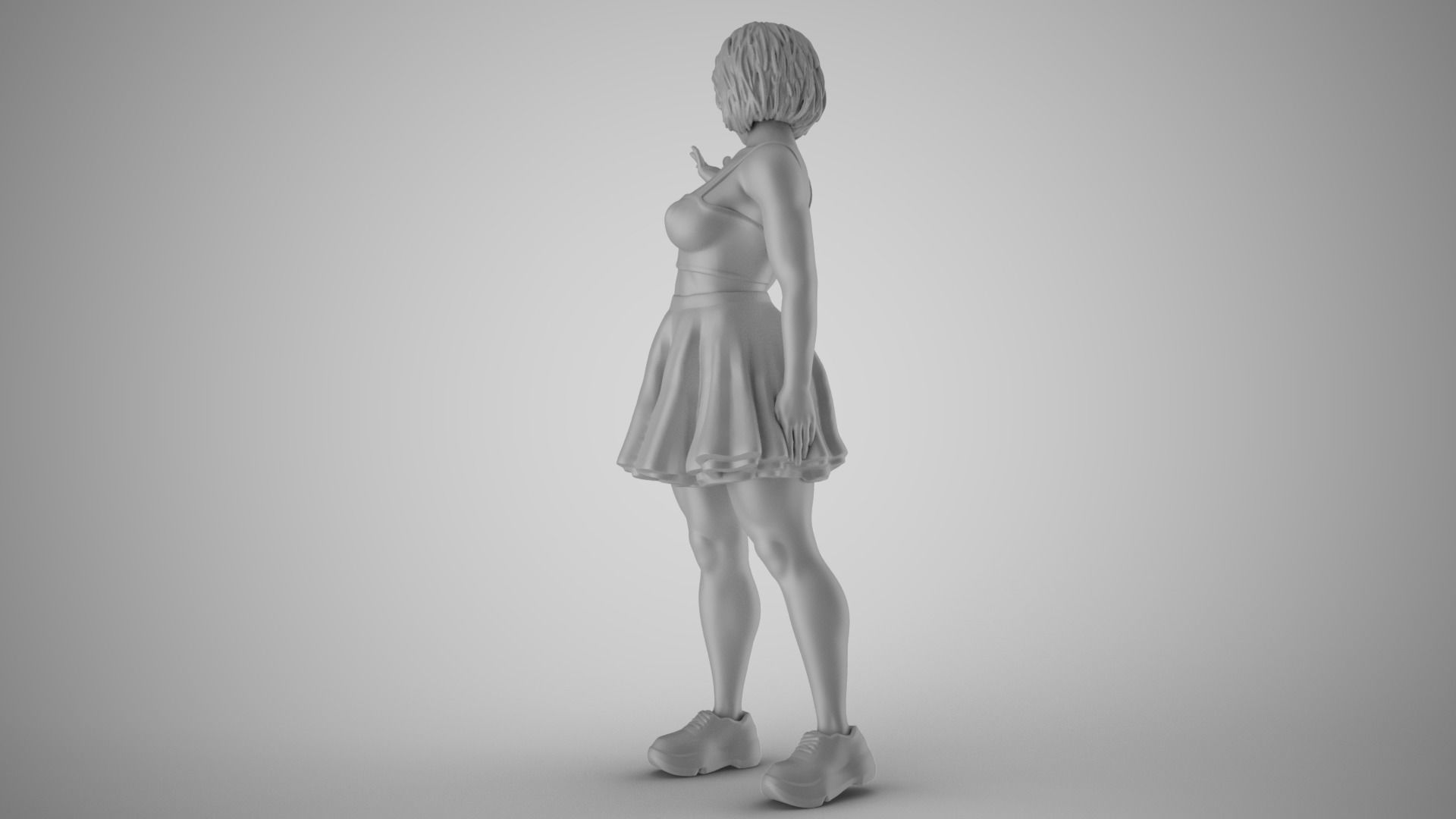 City Girl 4 3D print model_18