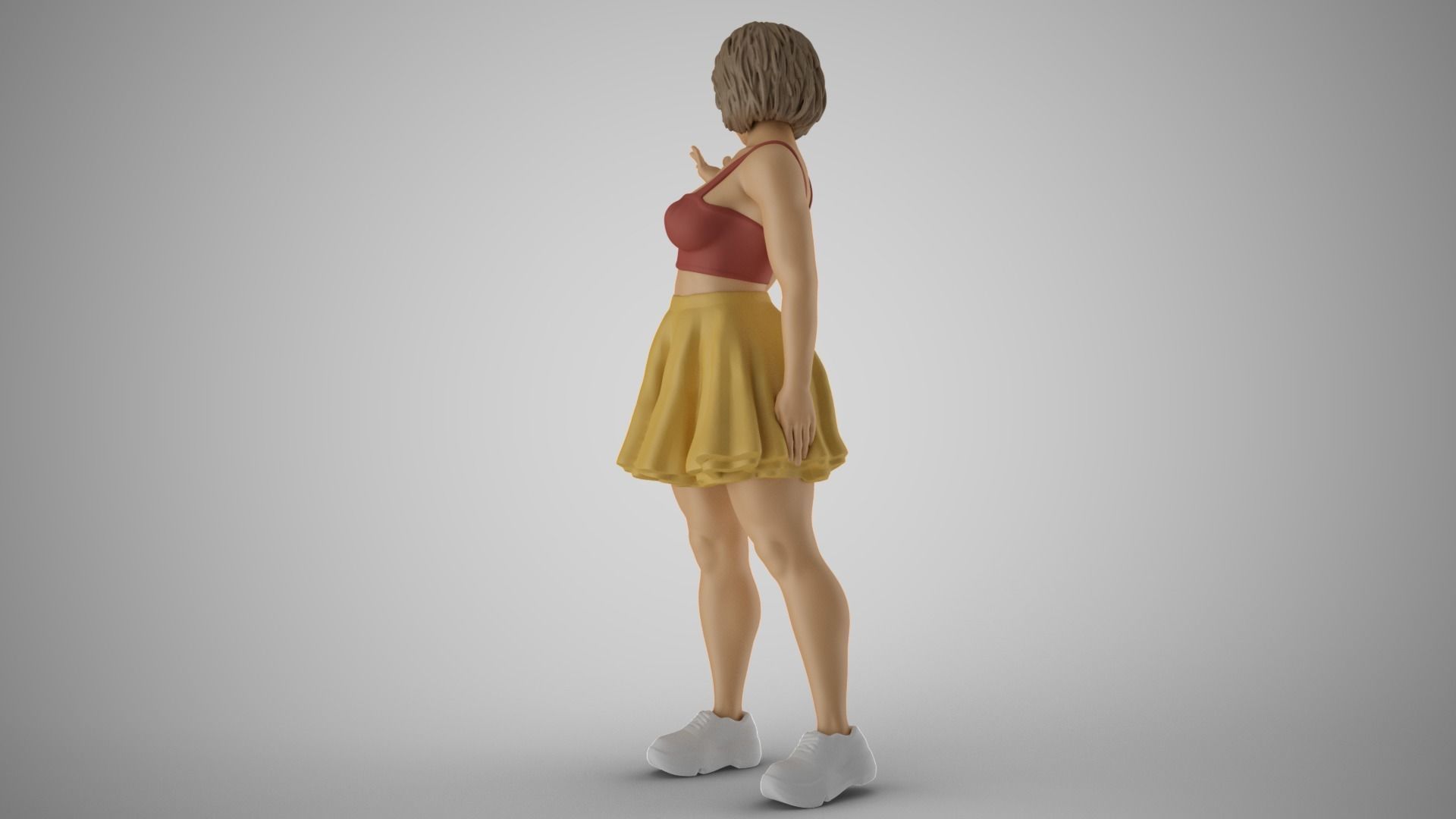 City Girl 4 3D print model_16