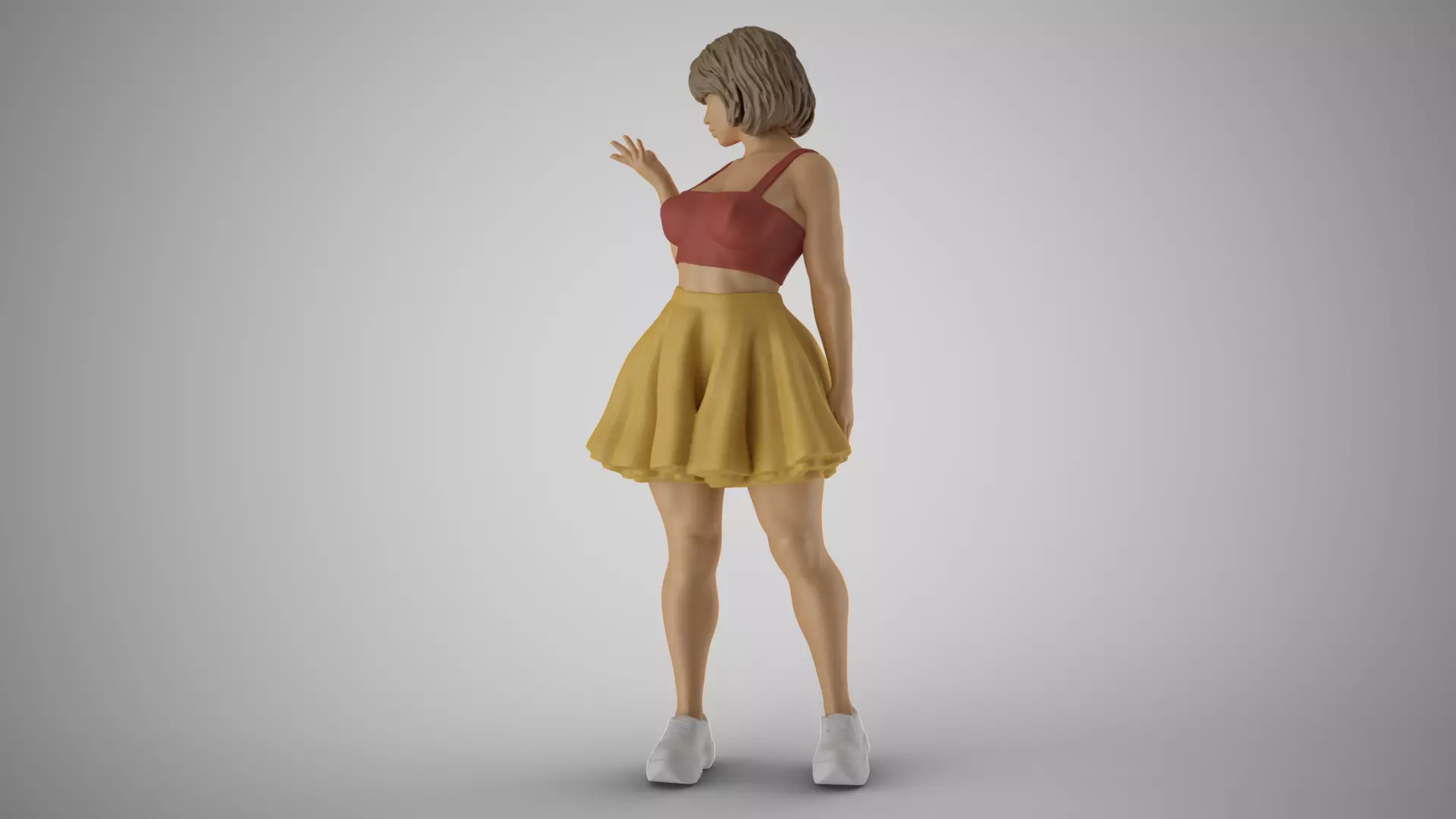 City Girl 4 3D print model_0