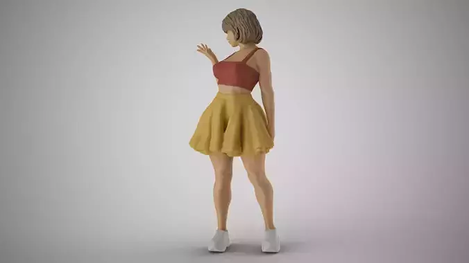 City Girl 4 3D print model