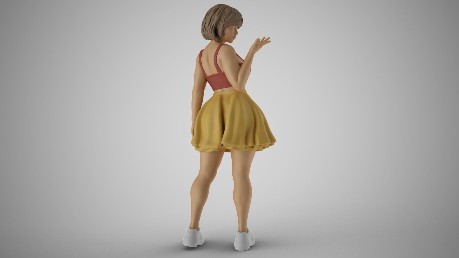 City Girl 4 3D print model_7