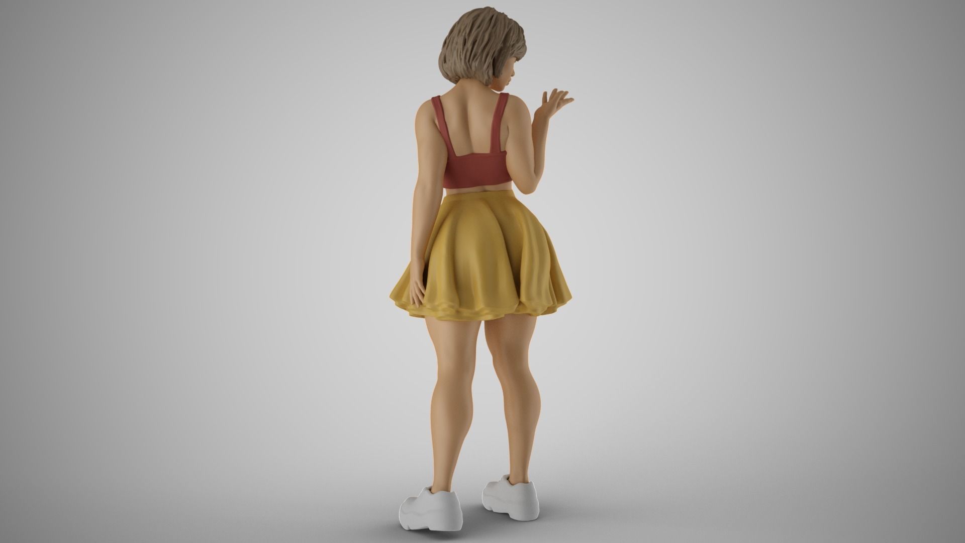 City Girl 4 3D print model_12