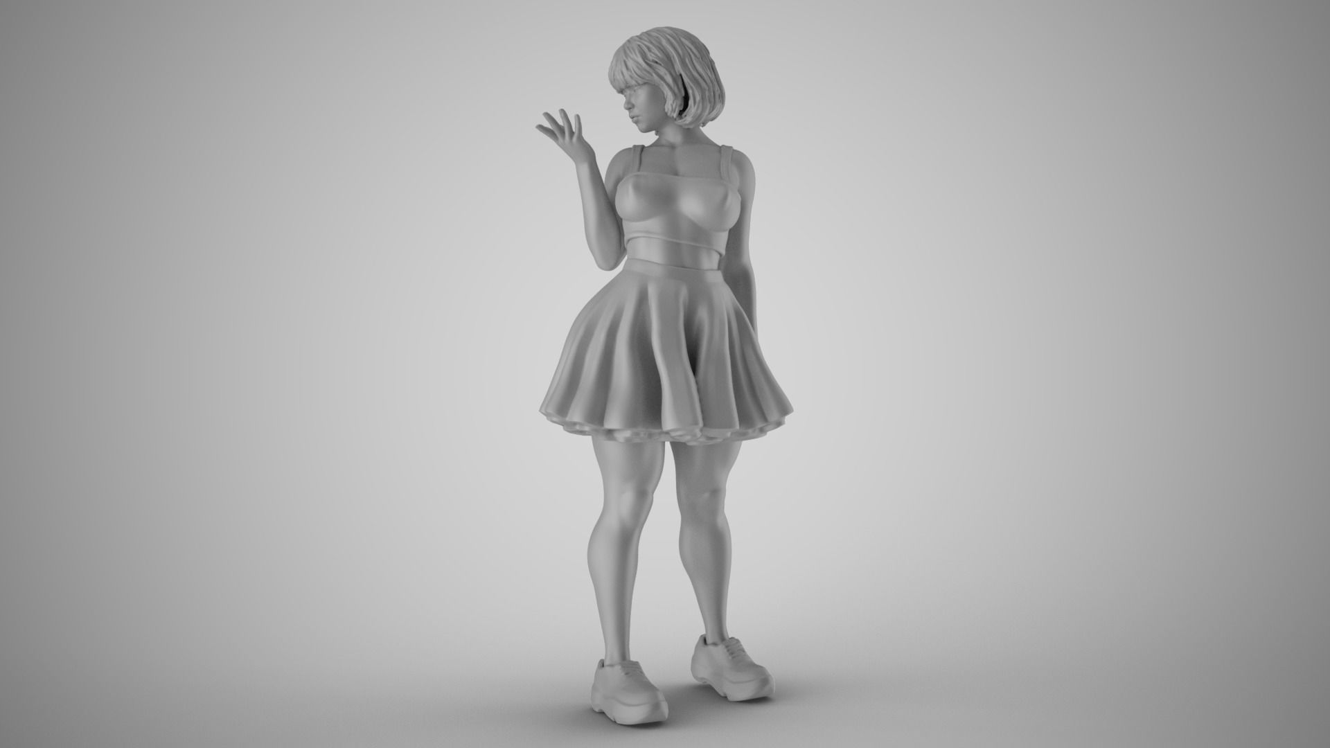 City Girl 4 3D print model_21