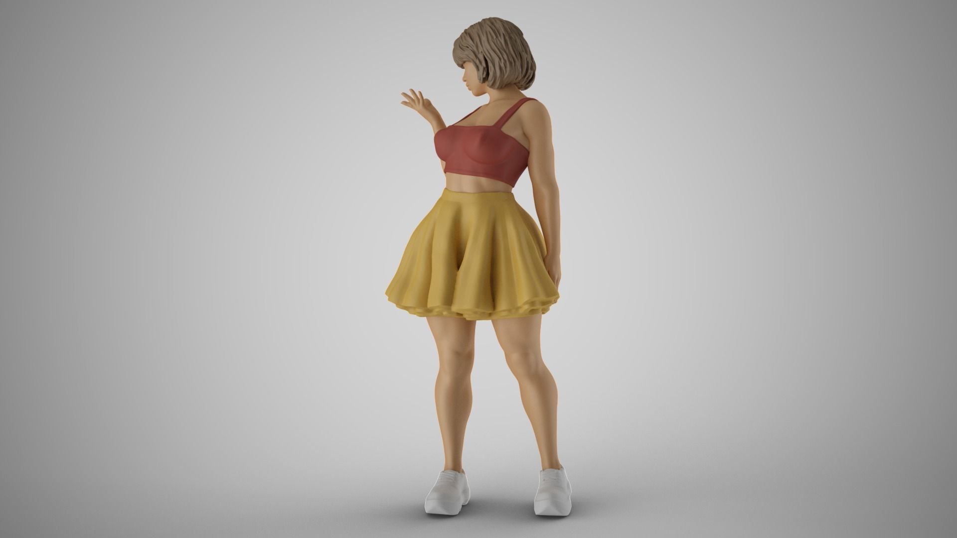 City Girl 4 3D print model_13