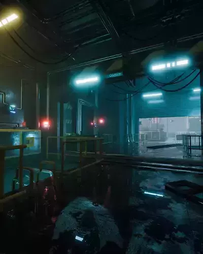 SCI-FI WORKSHOP ENVIRONMENT 