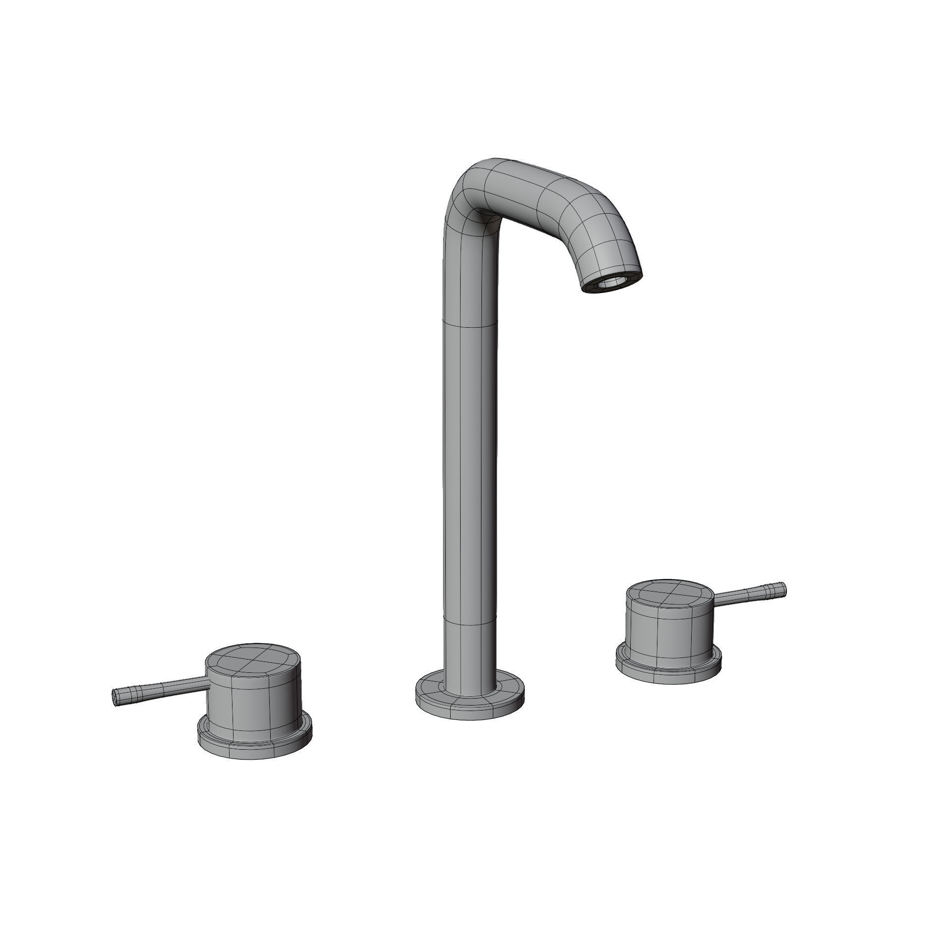 Bathroom Faucet 12 3D model_5