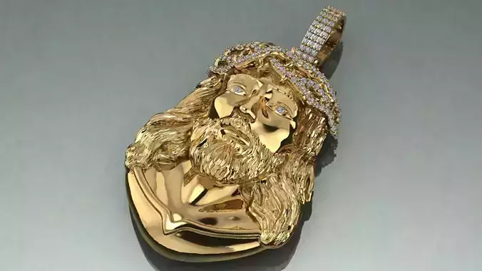Jesus head 3D Model