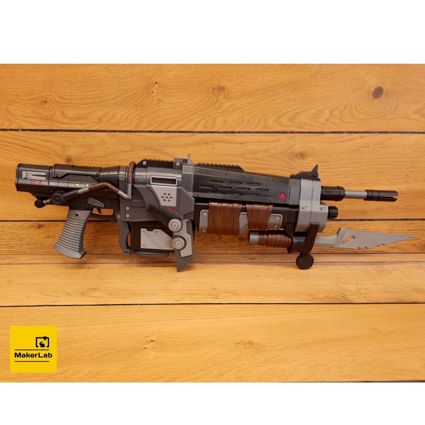 Retro Lancer - Gears of War - STL CAD bundle - Commercial Use 3D print model_13