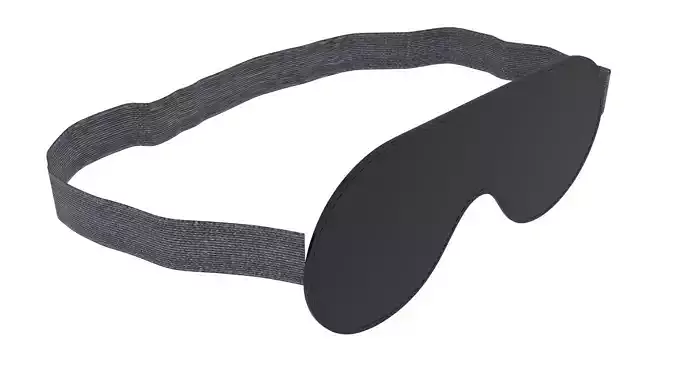 Black Sleeping Mask